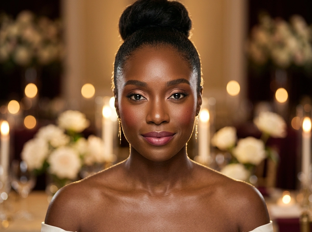 Peaux mates, métissées et noires : un maquillage de mariée qui tient et reste fidèle en photo