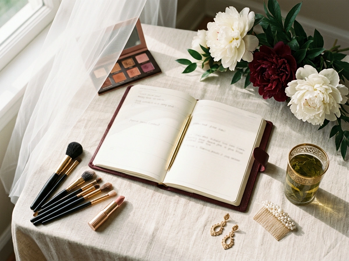 Mise en beauté de mariée : le rétroplanning pour tout organiser sans courir